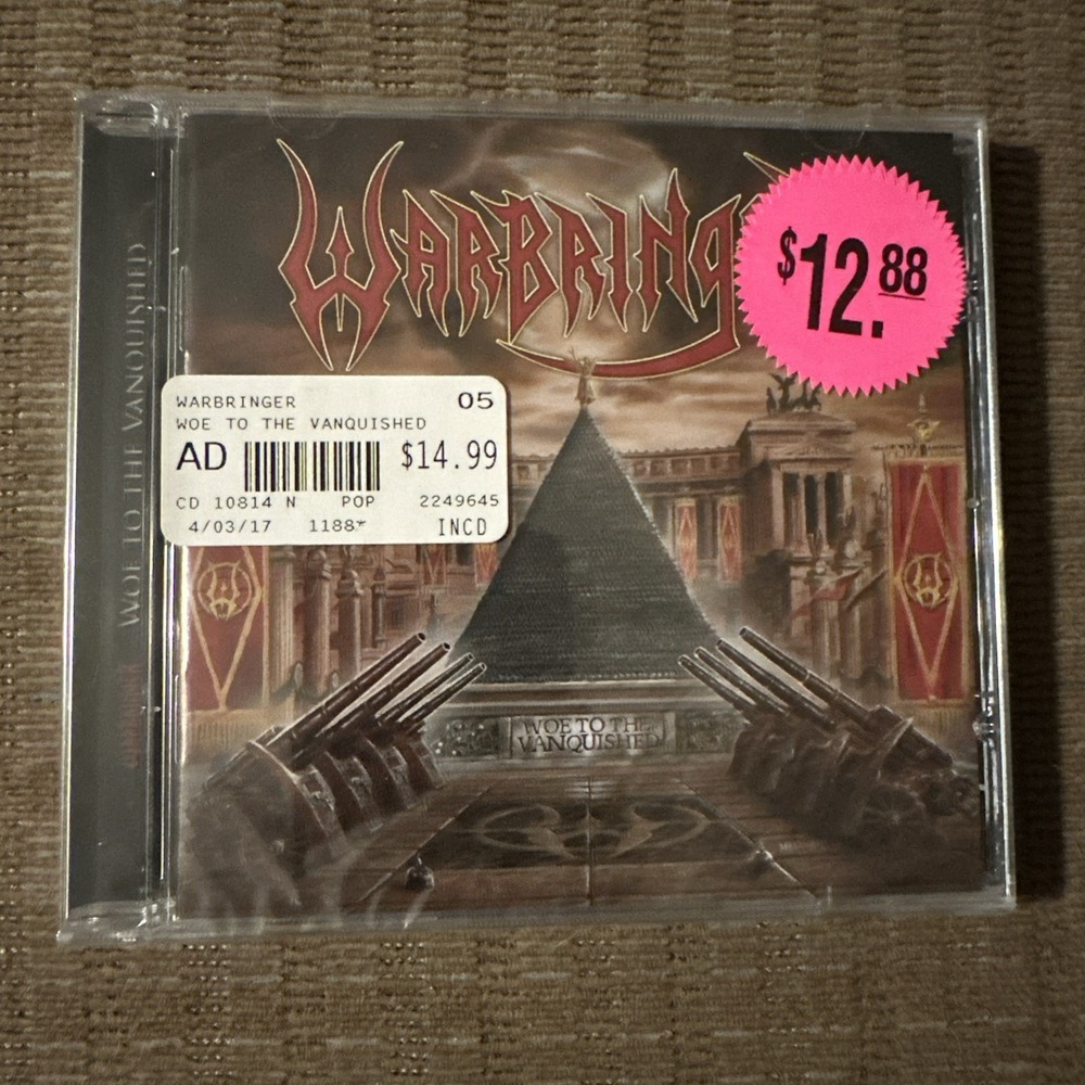 Woe to the Vanquished by Warbringer (CD, 2017) ES1884